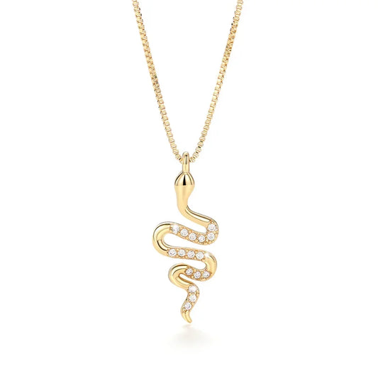 VELOURA Serpentine  Necklace